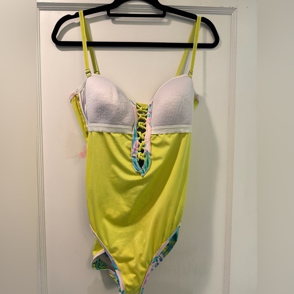 Lilly Pulitzer Jules One Piece Swim Suit Mermaid in the Shade Size 12 - Picture 6 of 13